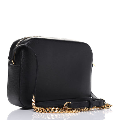 Saint Laurent Grain De Poudre Medium Classic Monogram Camera Bag Black 3 of 14