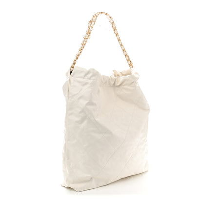 Chanel Calfskin Quilted Chanel 22 White 4 of 12