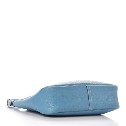 Hermes Togo Trim 35 Hobo Blue Jean 4 of 9