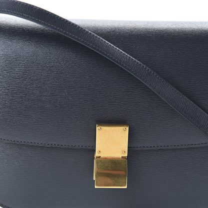 Celine Liege Calfskin Medium Classic Box Flap Bag Anthracite 7 of 9
