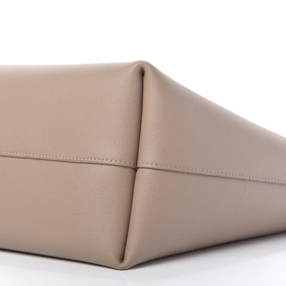 Saint Laurent Calfskin Large Shopping Tote Dark Beige 7 of 9