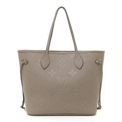 Louis Vuitton Empreinte Monogram Giant Neverfull MM Tourterelle 3 of 12