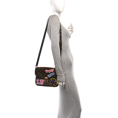 Louis Vuitton Monogram Patches Pochette Metis 2 of 13