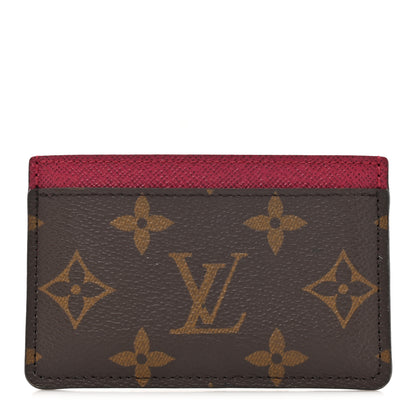 Louis Vuitton Monogram Card Holder Fuchsia 1 of 10