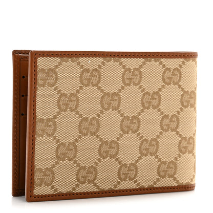 Gucci Monogram Bi-Fold Wallet Brown 3 of 8