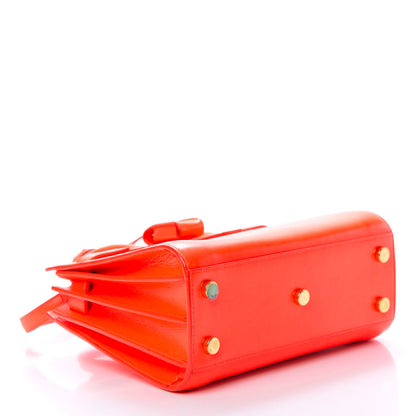 Saint Laurent Calfskin Nano Sac De Jour Orange 4 of 18