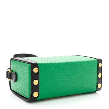 Gucci Grained Calfskin Gucci 100 Mini Bag Green 3 of 10