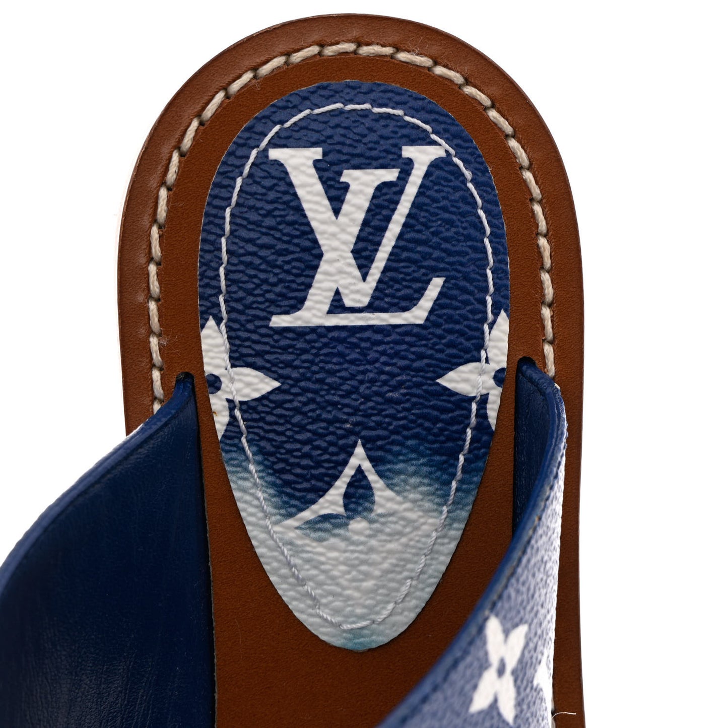 Monogram Escale Palma Sandals 37 Blue