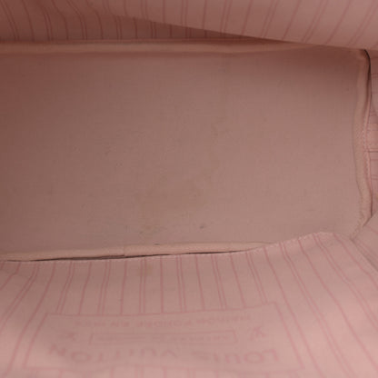 Louis Vuitton Damier Azur Neo Neverfull MM Rose Ballerine 10 of 10
