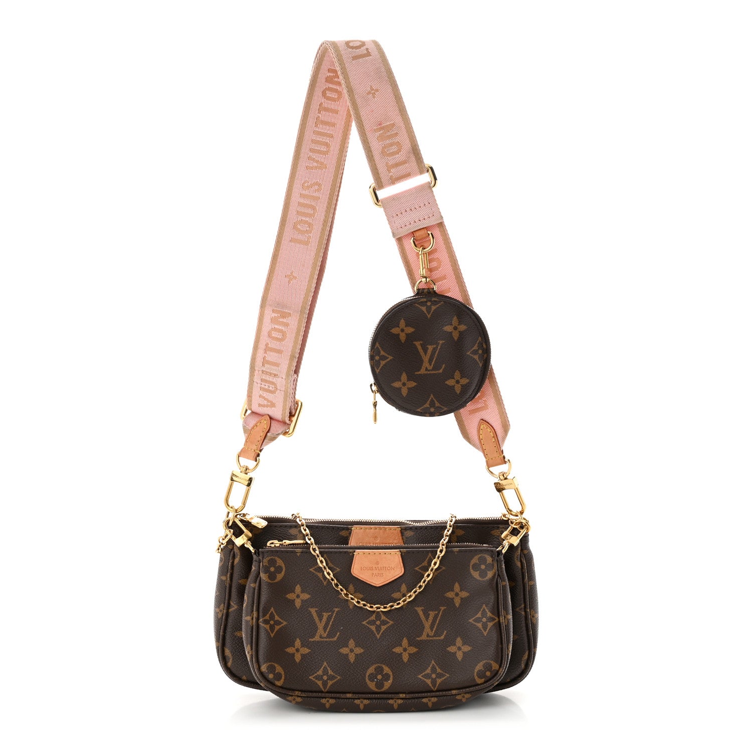 Louis Vuitton Monogram Multi Pochette Accessories Rose Clair 1 of 13
