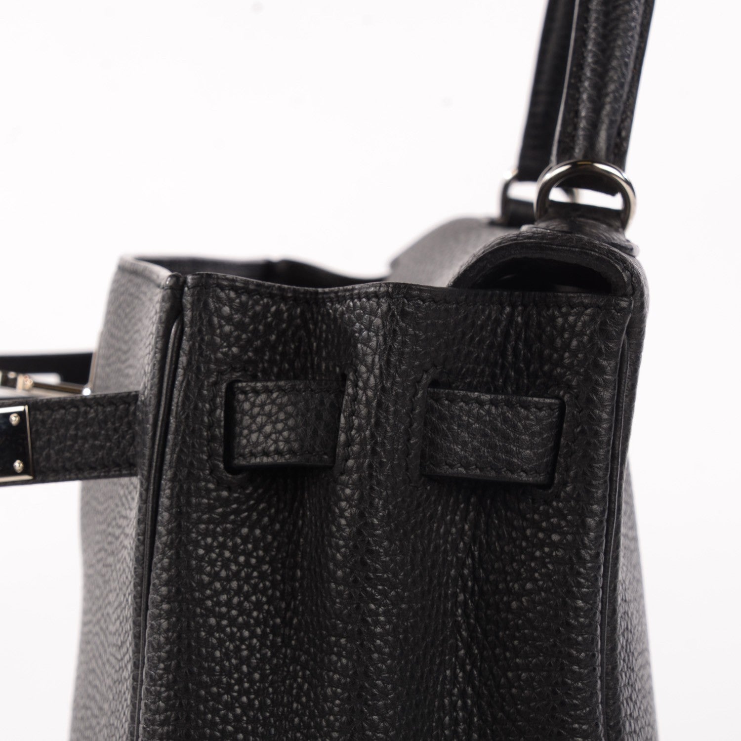 Hermes Togo Kelly Retourne 32 Black 16 of 27