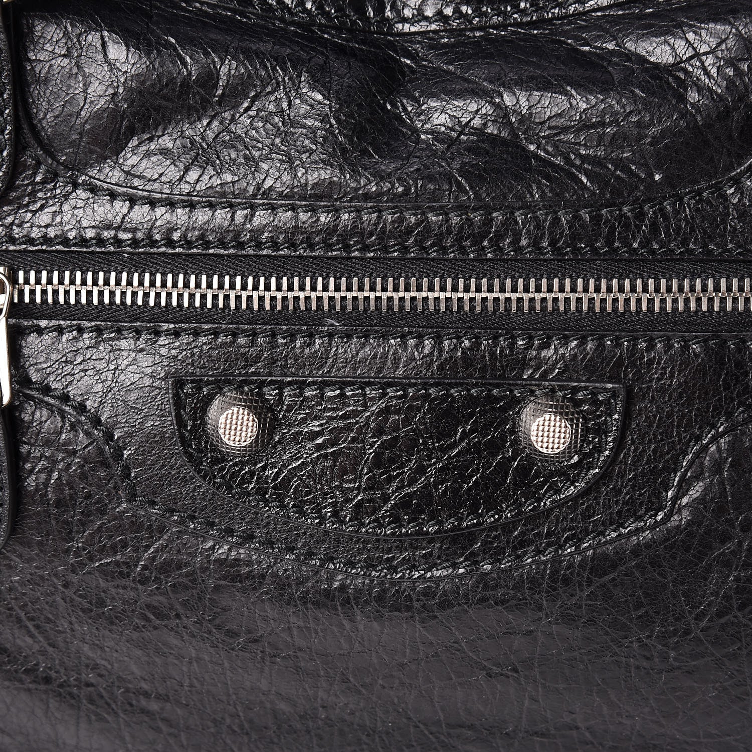Balenciaga Agneau Giant 12 Silver Hardware City Black 8 of 10