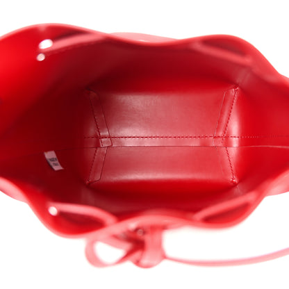 Mansur Gavriel Calfskin Mini Mini Bucket Bag Flamma 5 of 10