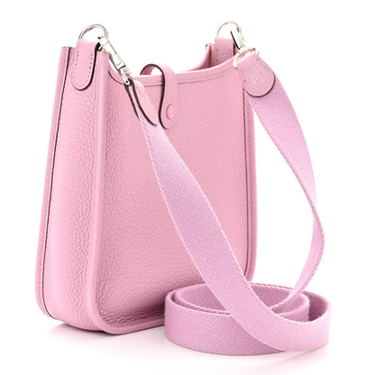 Hermes Taurillon Clemence Evelyne TPM Mauve Sylvestre 4 of 11