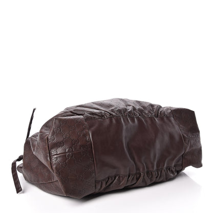 Gucci Guccissima Large Hysteria Tote Chocolate 4 of 9