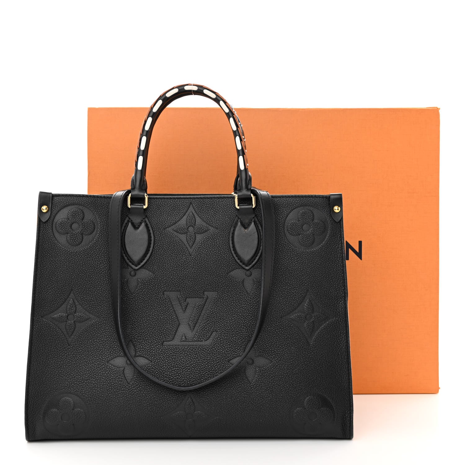Louis Vuitton Empreinte Monogram Giant Wild At Heart Onthego MM Black 10 of 10