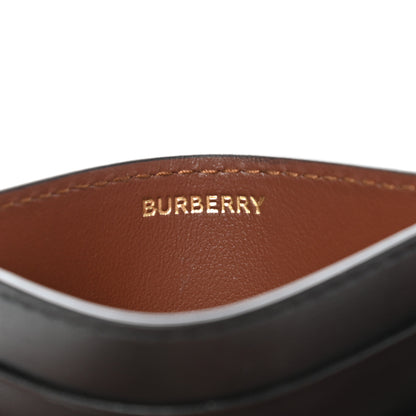 Burberry E-Canvas Calfskin Icon Stripe Card Case Archive Beige 6 of 6