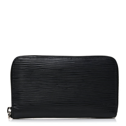 Louis Vuitton Epi Zippy Compact Wallet Black 1 of 7