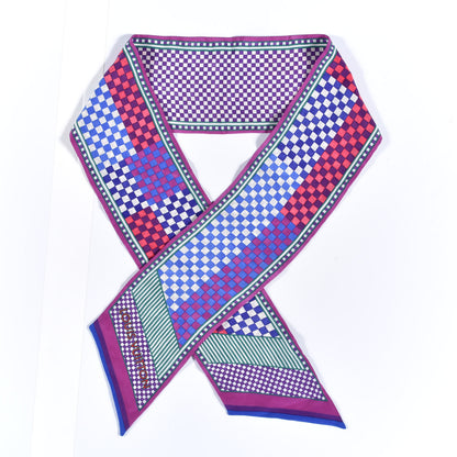 Louis Vuitton Silk Damier Aquarelle Bandeau 1 of 4