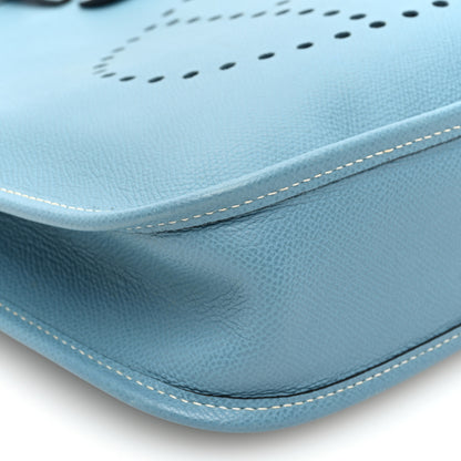 Hermes Epsom Evelyne PM Blue Jean 8 of 12