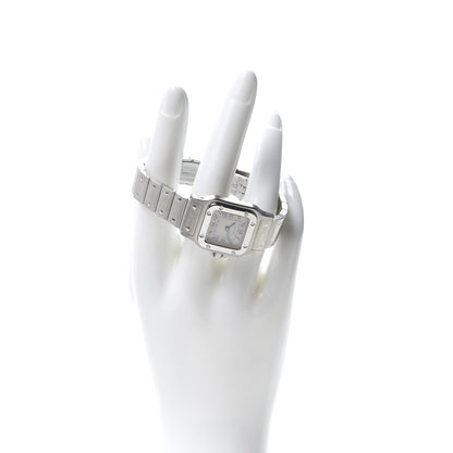 Cartier Stainless Steel 24mm Santos de Galbee Quartz Watch 2 of 6