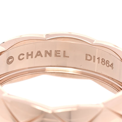 Chanel 18K Beige Gold Small Coco Crush Ring 57 8 3 of 4