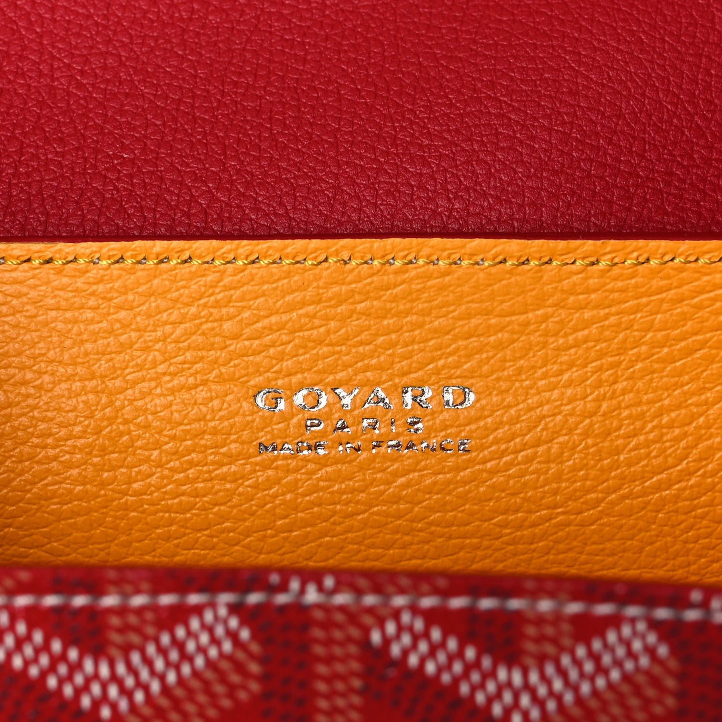 Goyardine Saigon Mini Red