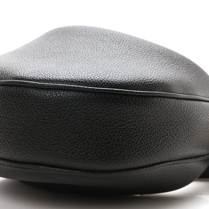 Celine Supple Grained Calfskin Teen Lulu Shoulder Bag Black 9 of 9