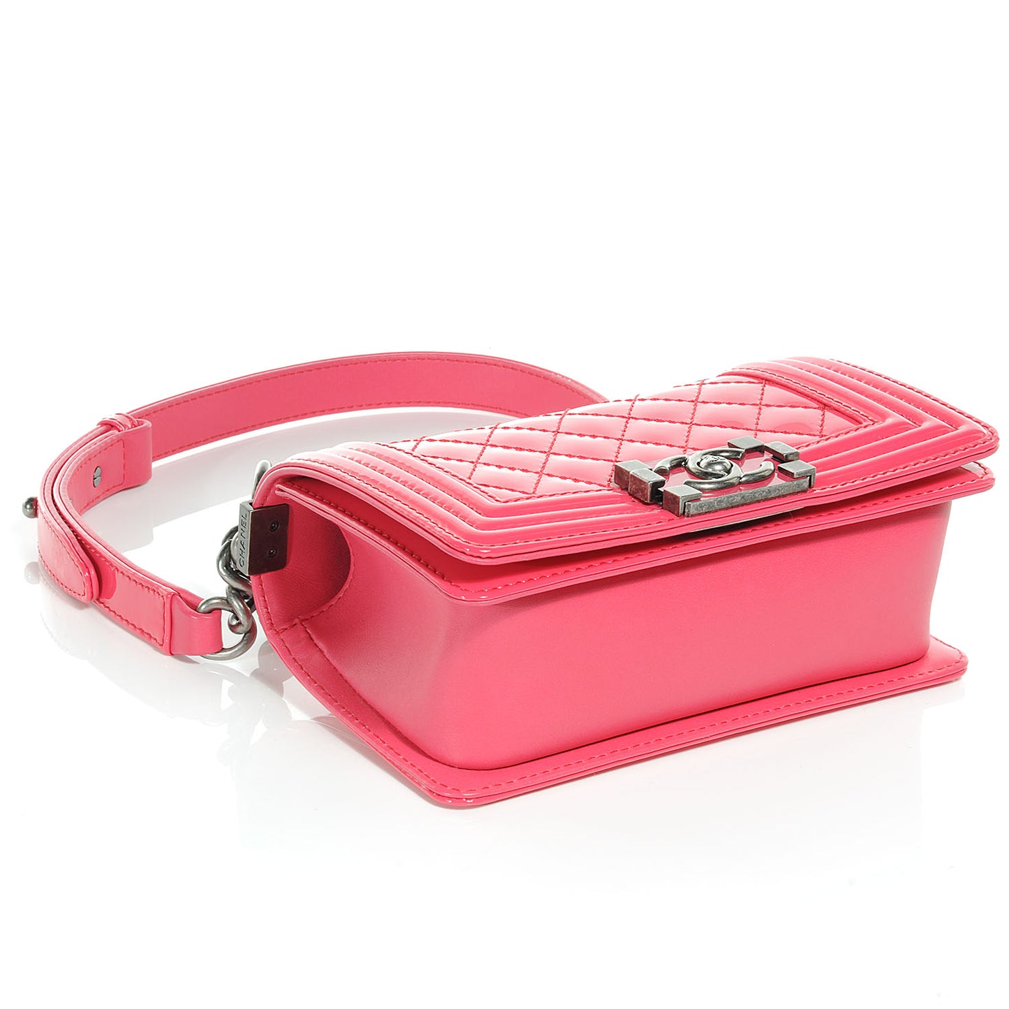 Patent Small Boy Flap Pink