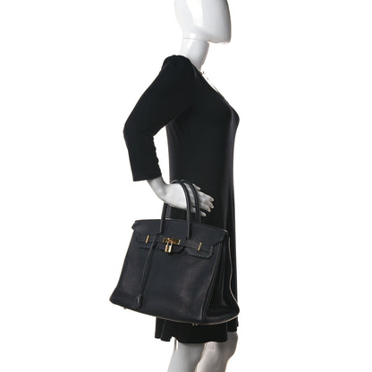 Hermes Togo Birkin 35 Black 2 of 32