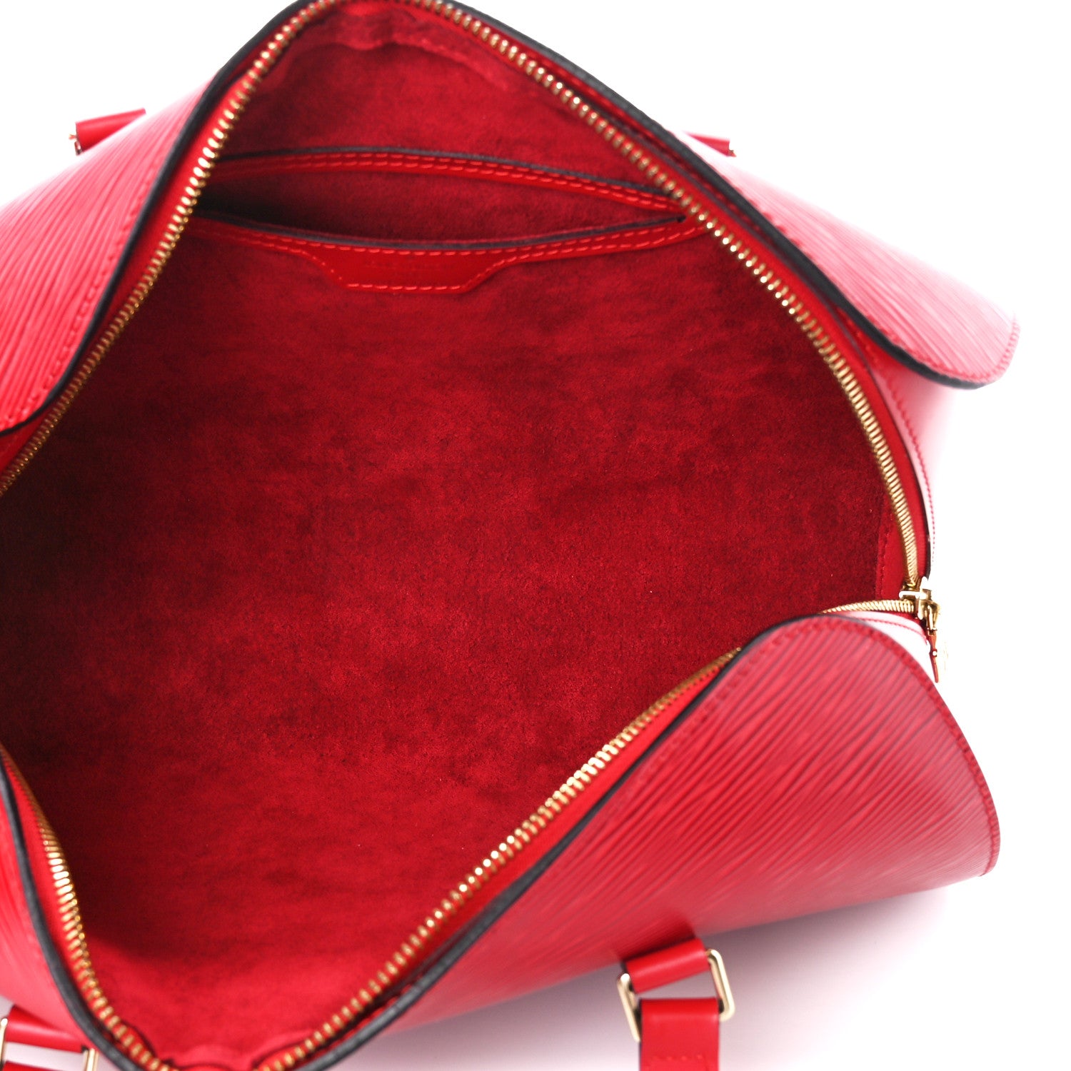 Louis Vuitton Epi Soufflot Castillan Red 5 of 12