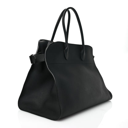 The Row Grained Calfskin Soft Margaux 17 Black 3 of 11