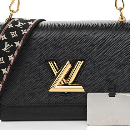 Louis Vuitton Epi Monogram Flower Twist MM Black 8 of 13