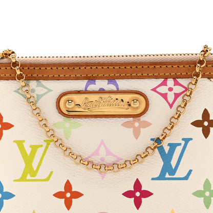 Louis Vuitton Monogram Multicolor Pochette Milla MM White 7 of 9