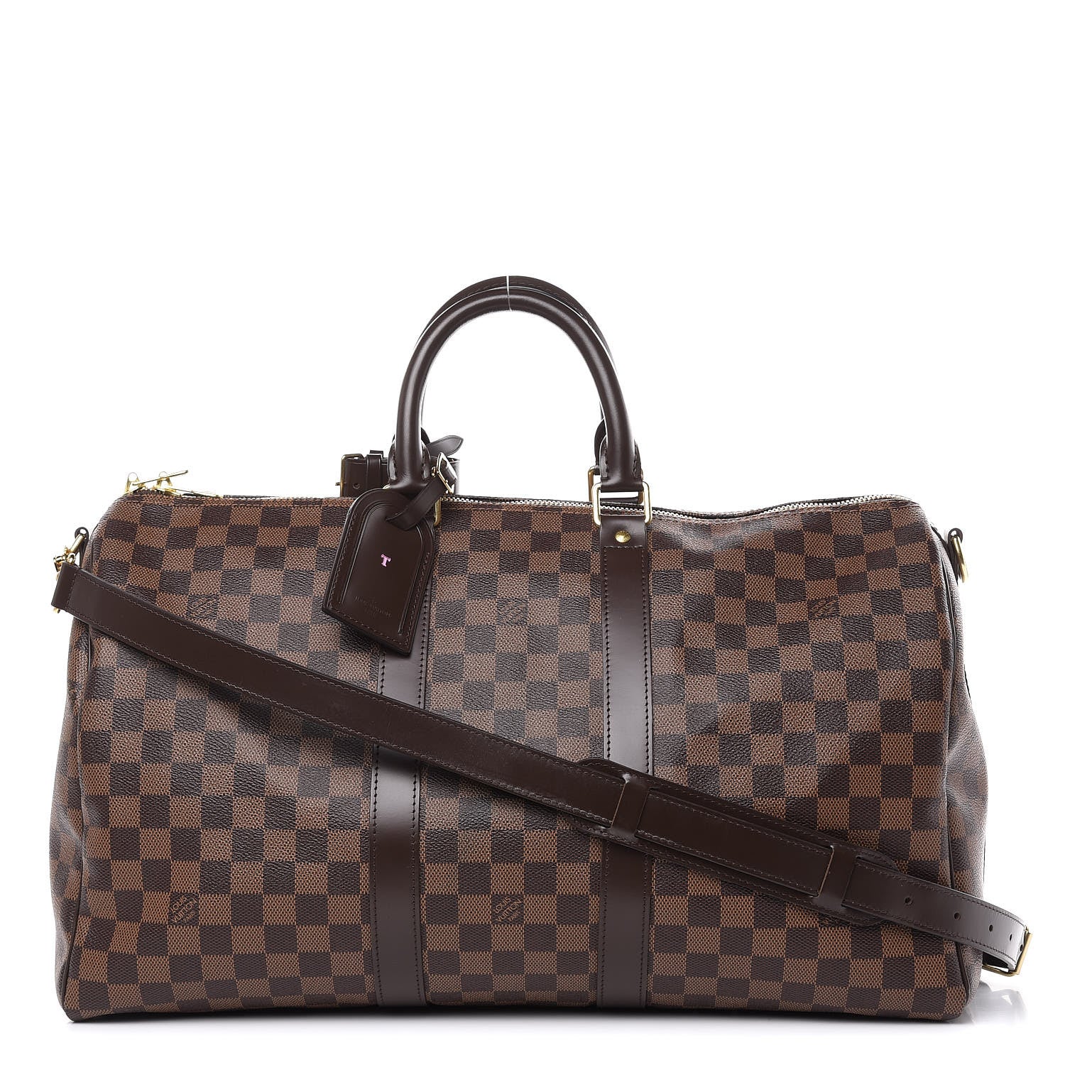 Louis Vuitton Damier Ebene Keepall Bandouliere 45 1 of 13