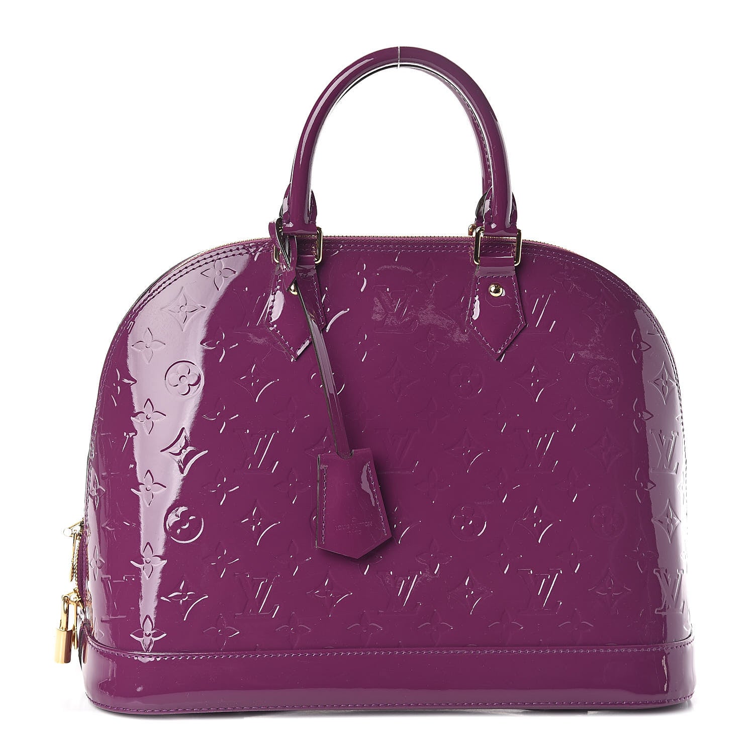 Louis Vuitton Vernis Alma MM Amethyste 1 of 9