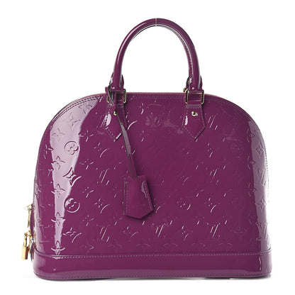 Louis Vuitton Vernis Alma MM Amethyste 1 of 9