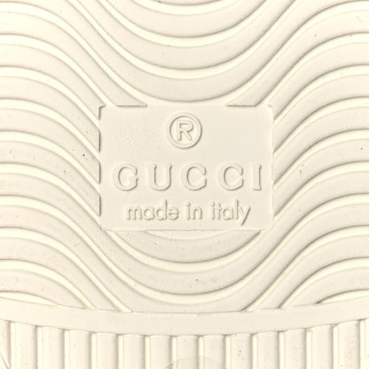 Gucci Calfskin Web Pearl Studded Womens Ace Sneakers 39.5 White 8 of 10
