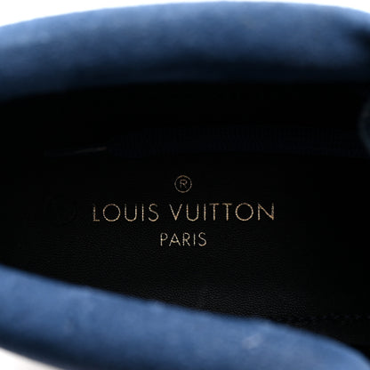 Louis Vuitton Monogram Denim Mods Ankle Boot 8 Blue 8 of 9