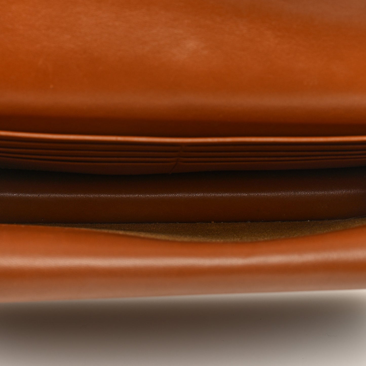 Triomphe Canvas Lambskin Wallet On Strap Tan