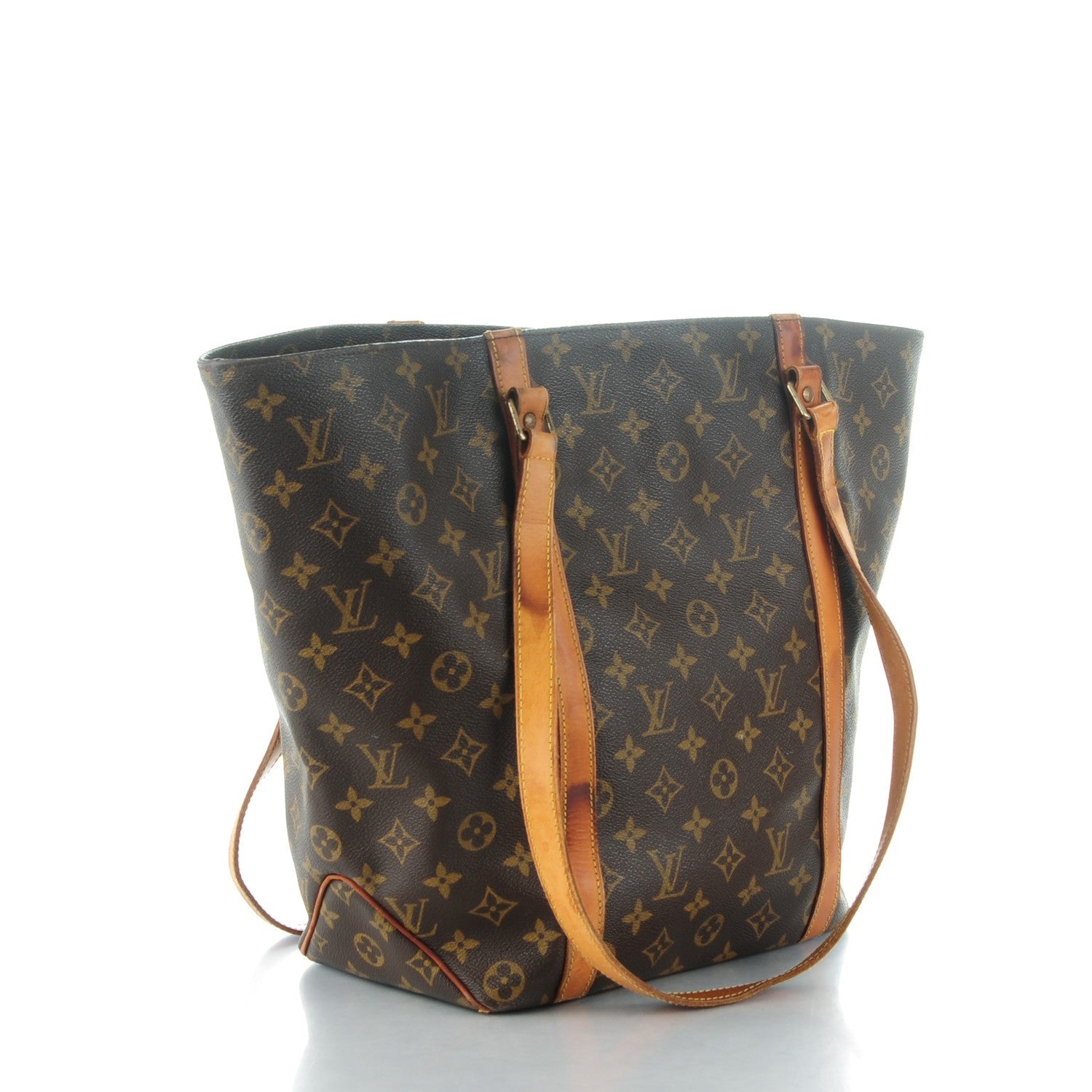 Louis Vuitton Monogram Sac Shopping Tote 3 of 16