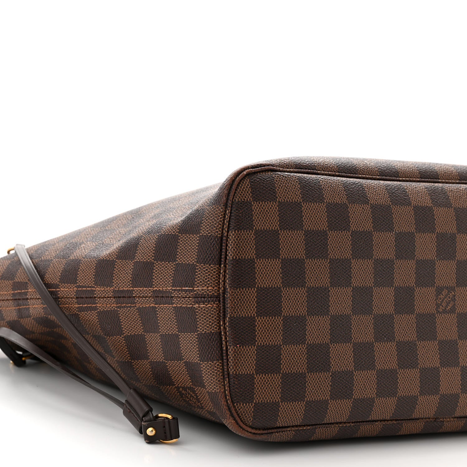 Louis Vuitton Damier Ebene Neo Neverfull MM Rose Ballerine 10 of 16