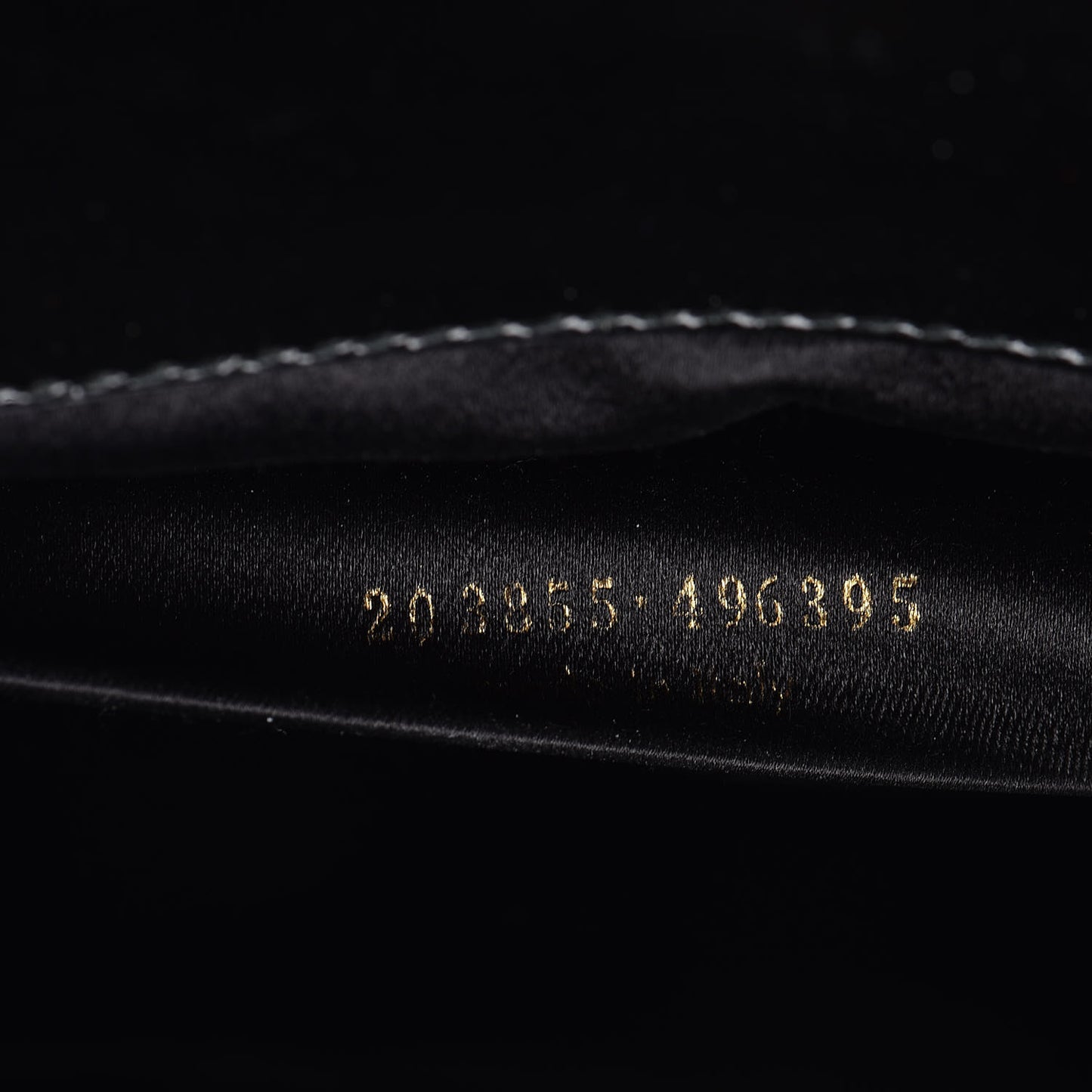 Textured Patent Monogram Large Belle De Jour Clutch Black