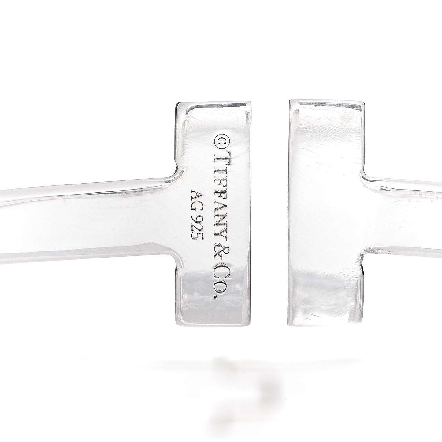 Sterling Silver T Square Bracelet