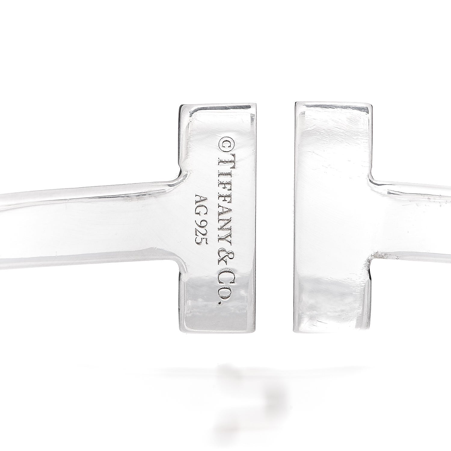Tiffany Sterling Silver T Square Bracelet 4 of 5