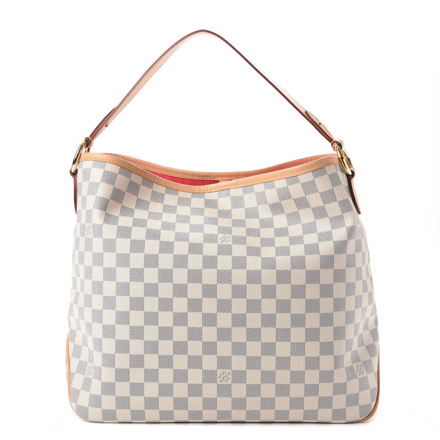 Louis Vuitton Damier Azur Delightful MM Pink 1 of 10