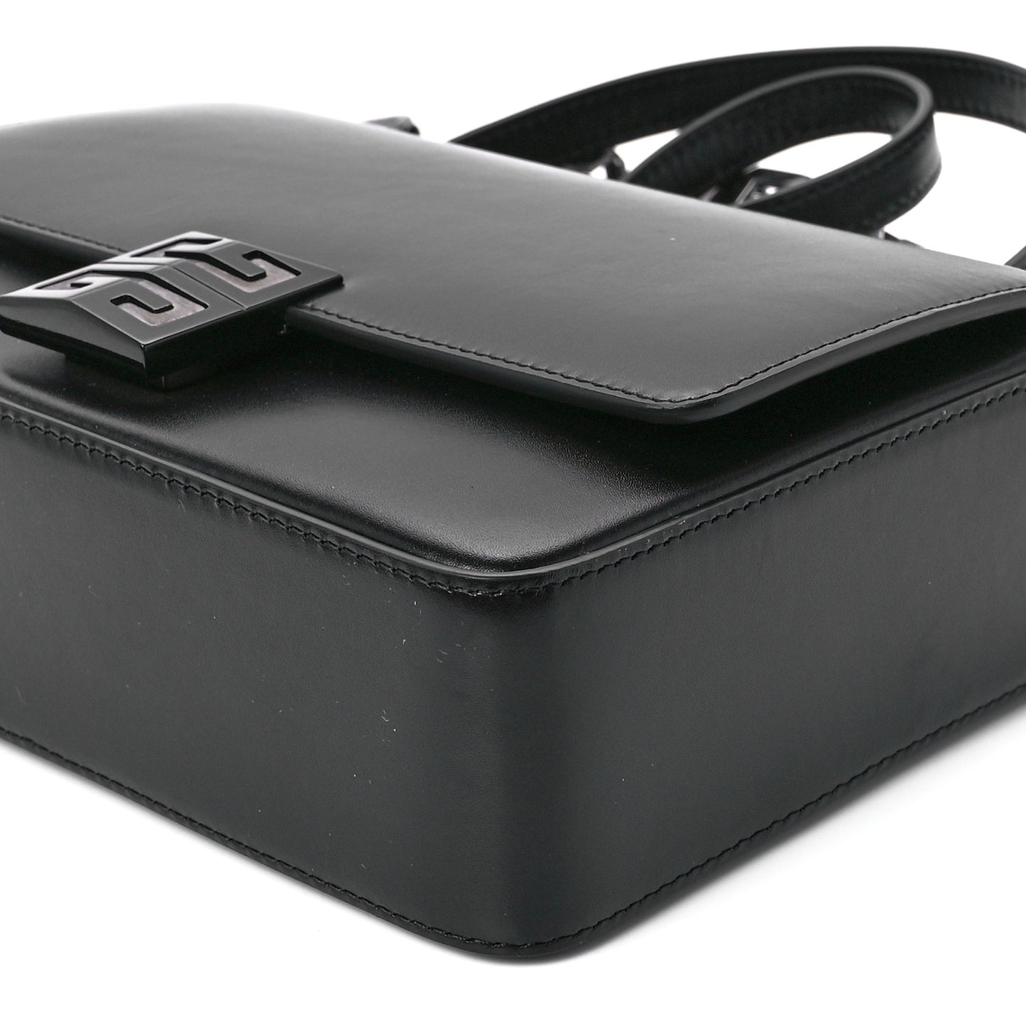 Box Calfskin Medium 4G Cube Chain Shoulder Bag So Black