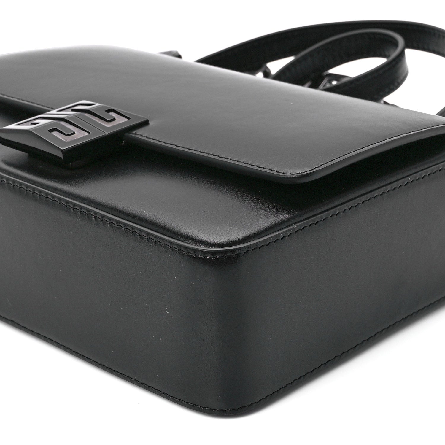 Givenchy Box Calfskin Medium 4G Cube Chain Shoulder Bag So Black 12 of 12