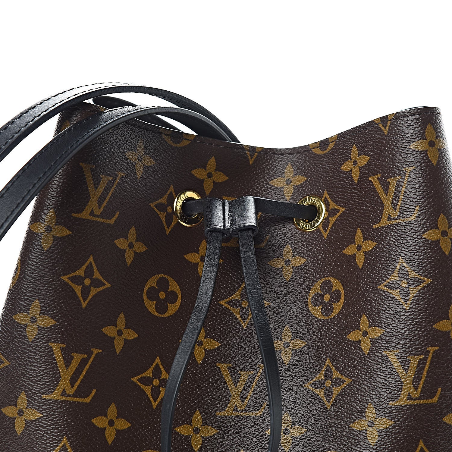 Louis Vuitton Monogram Neonoe MM Black 7 of 9
