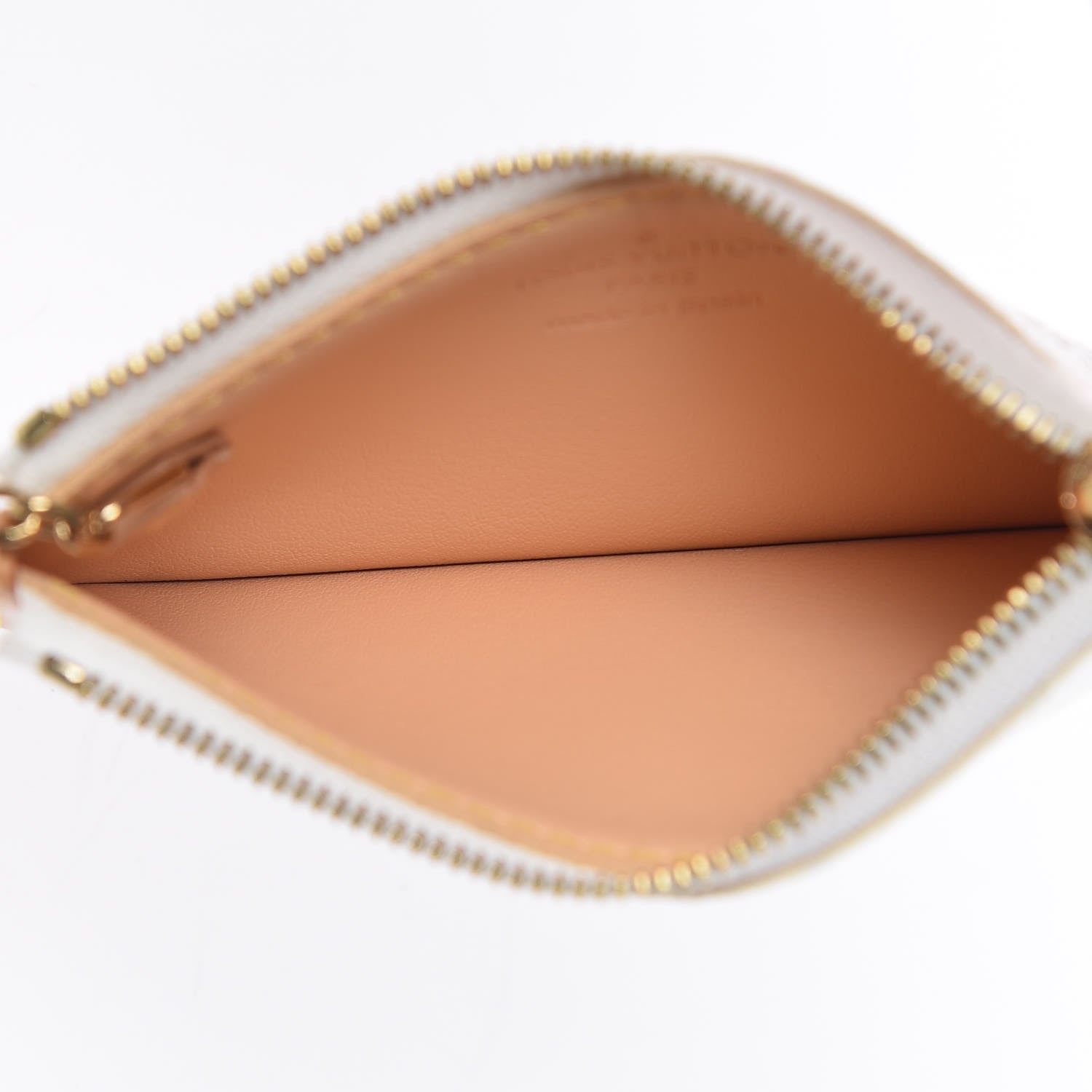 Louis Vuitton Monogram Multicolor Key Pouch White 5 of 7